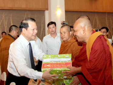 Glückwünsche für Khmer-Volksgruppe zum Neujahrsfest